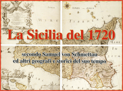 La Sicilia del 1720 ~ Viabilità e topografia della Sicilia antica